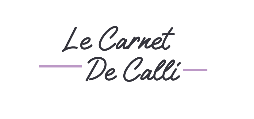 logo du blog "le carnet de calli" blog littéraire et généraliste